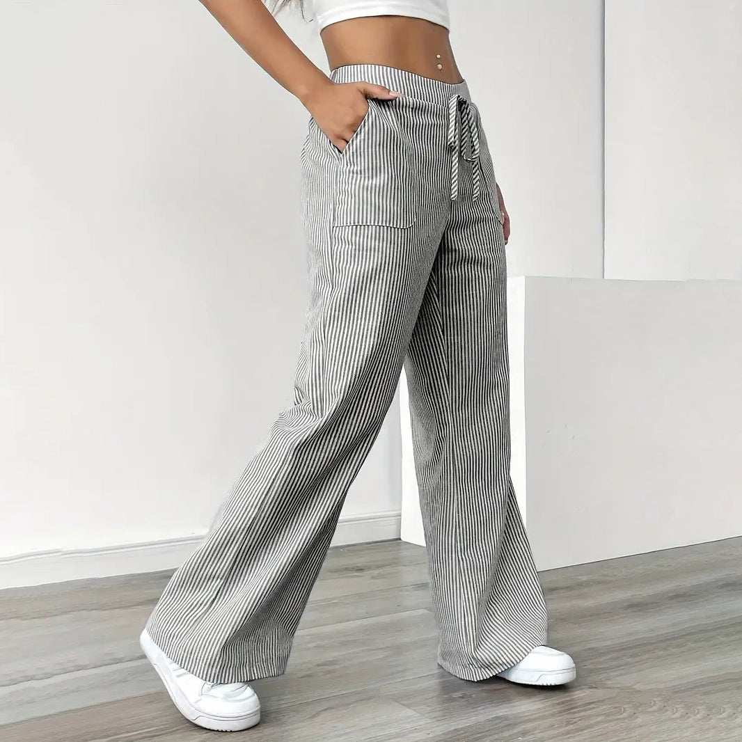 Glorivia™ | Premium Striped Trousers