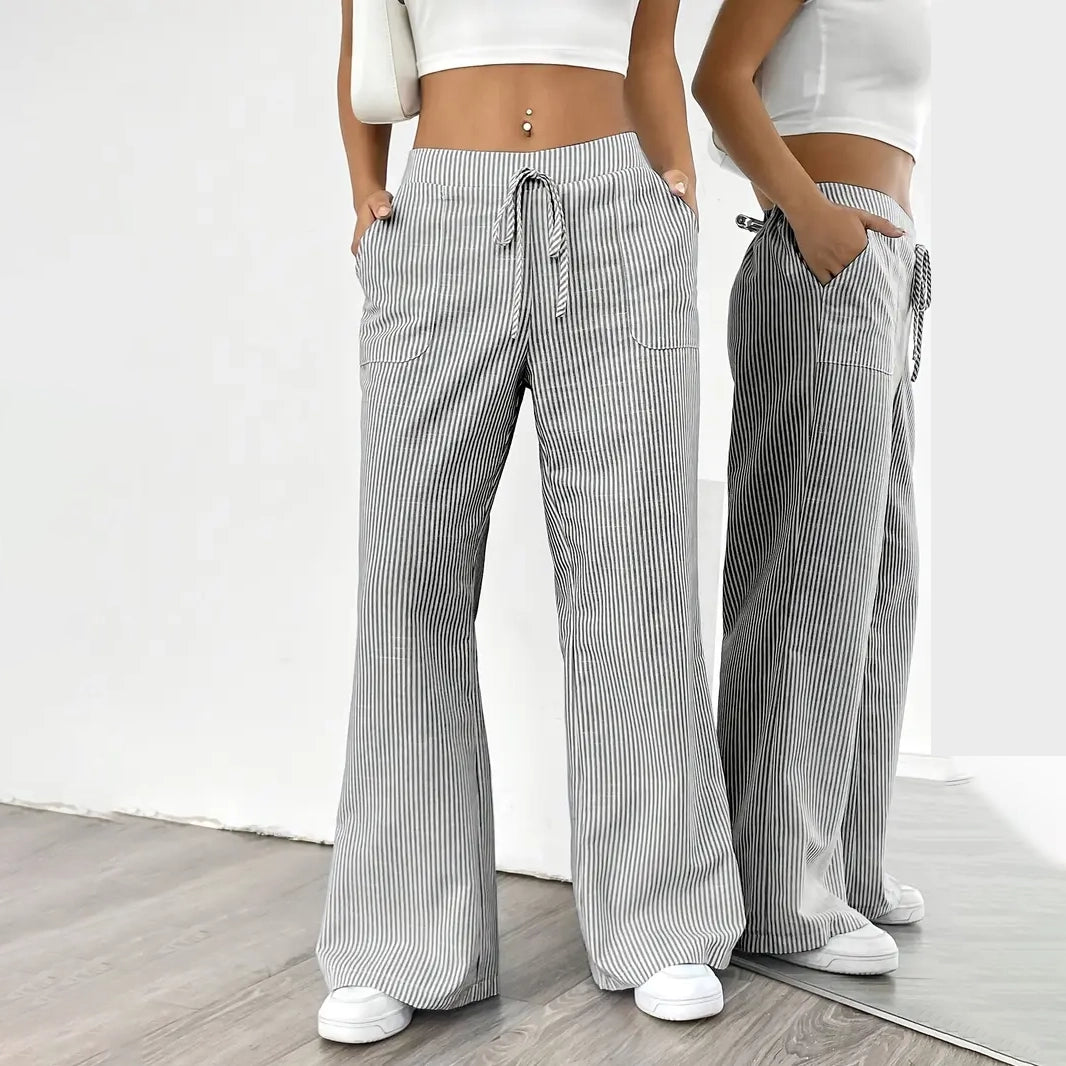 Glorivia™ | Premium Striped Trousers