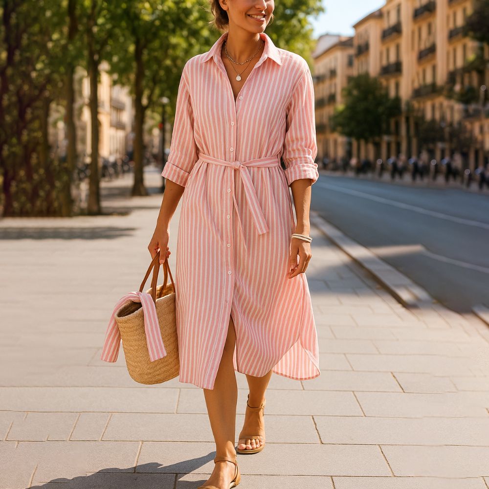 Glorivia™ | Striped Dress