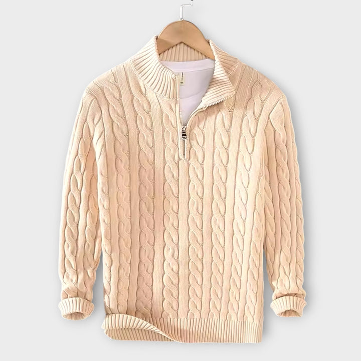 Glorivia™ | Cozy & Elegant Half-Zip Sweater