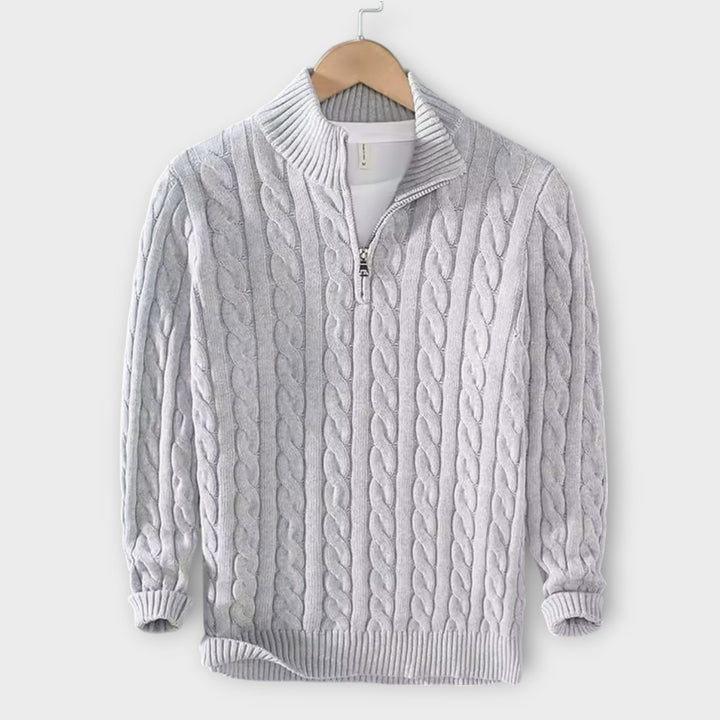 Glorivia™ | Cozy & Elegant Half-Zip Sweater