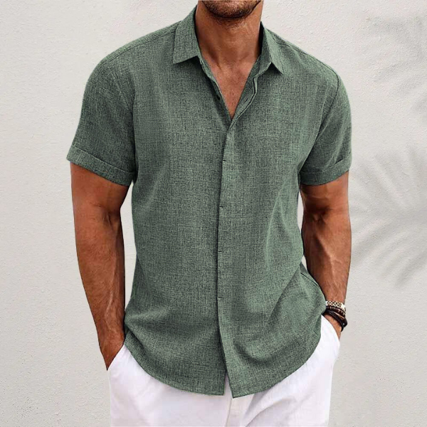 Glorivia™ | Classic Linen Shirt