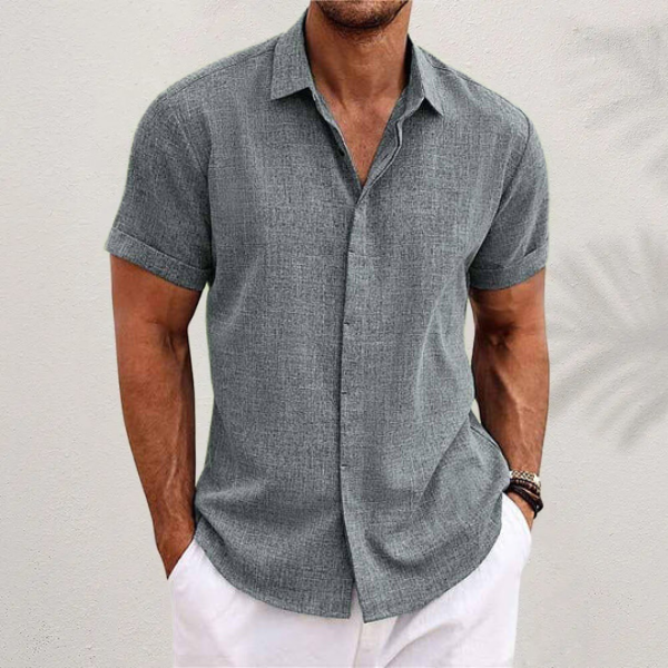 Glorivia™ | Classic Linen Shirt