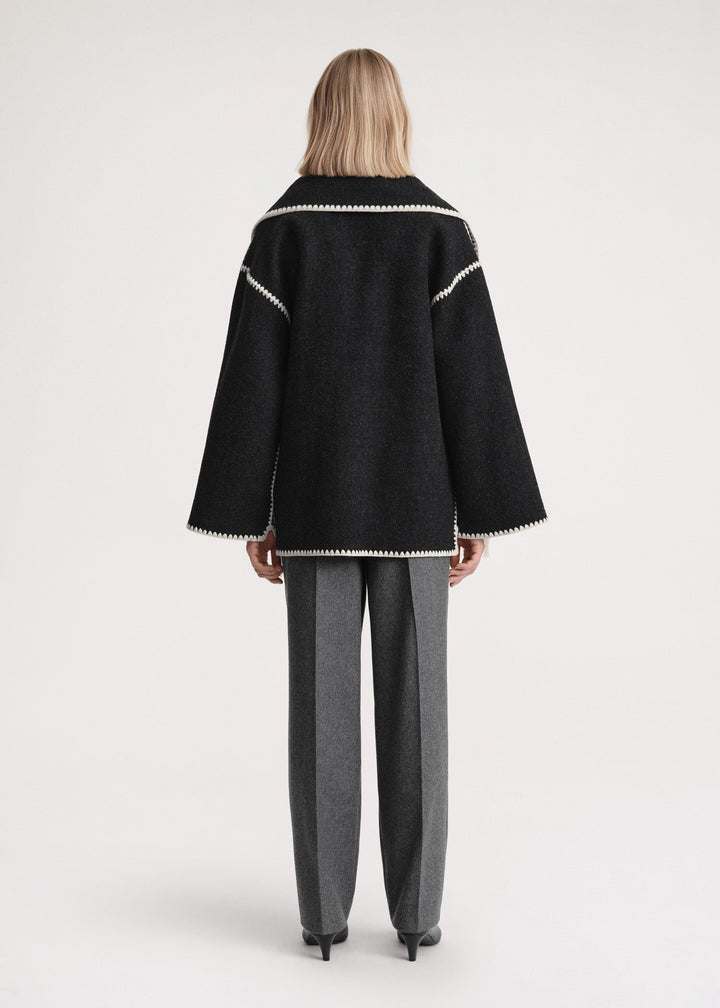 Glorivia™ | Premium Jacket with Silk Scarf