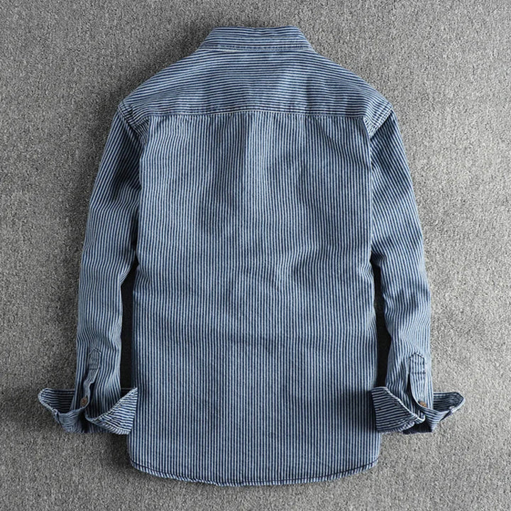 Glorivia™ | Vintage Denim Shirt