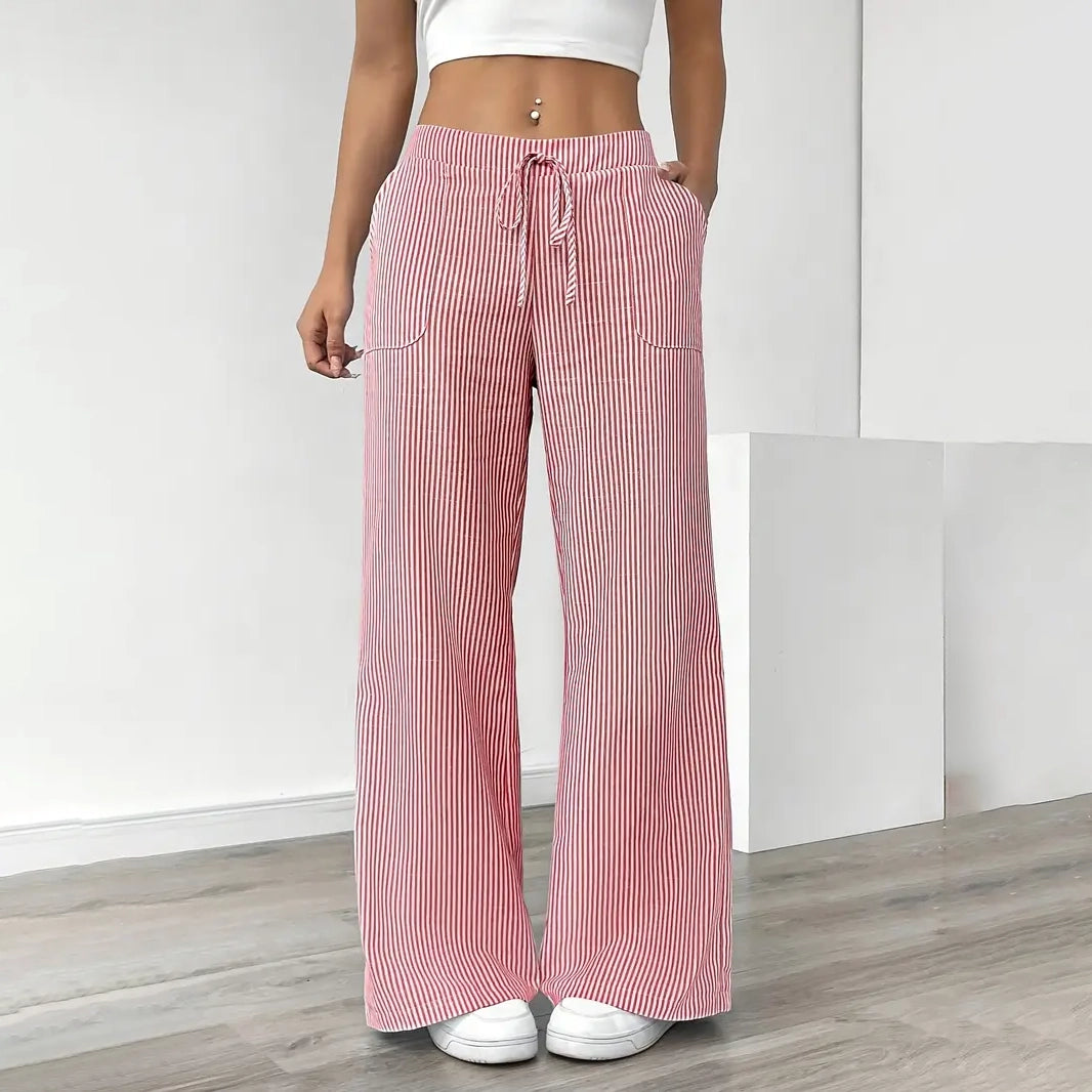 Glorivia™ | Premium Striped Trousers