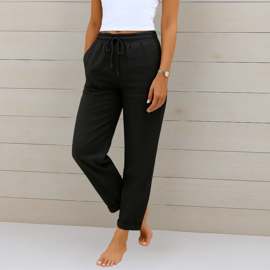 Glorivia™ | Linen Trousers