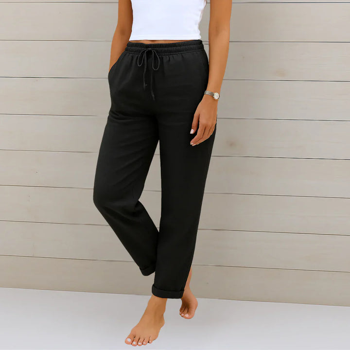 Glorivia™ | Linen Trousers
