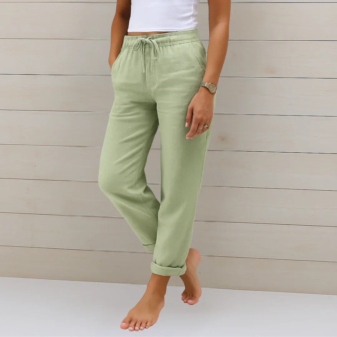 Glorivia™ | Linen Trousers
